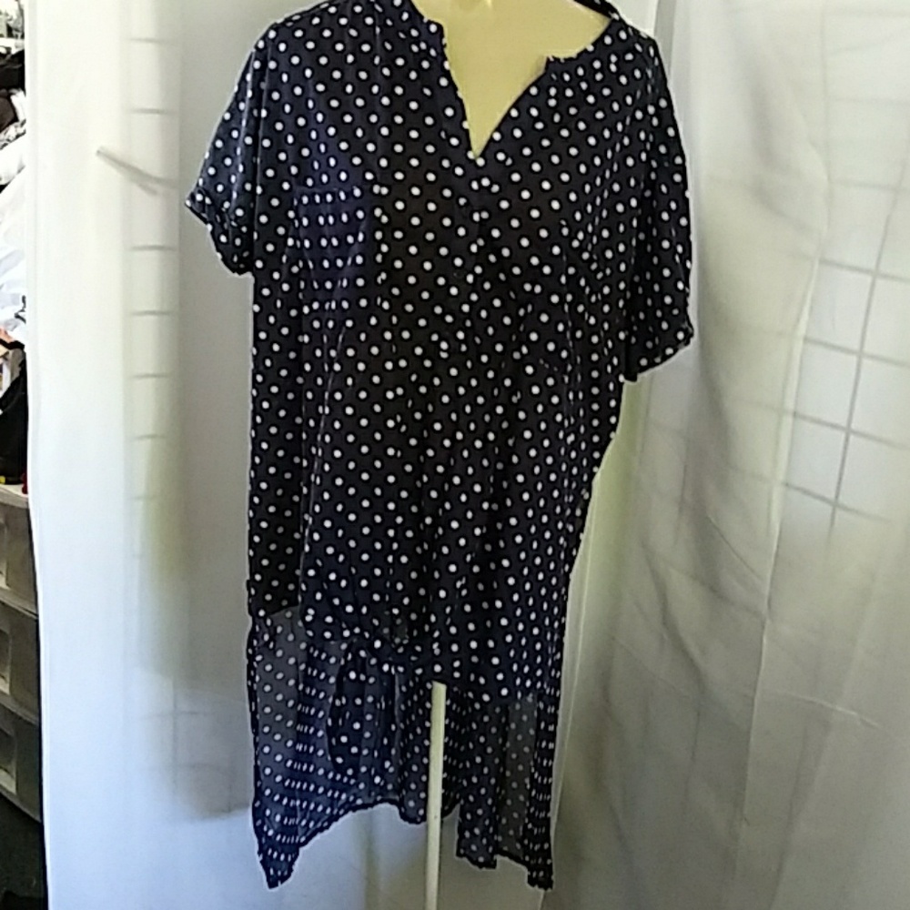 French Laundry Navy blue shirt